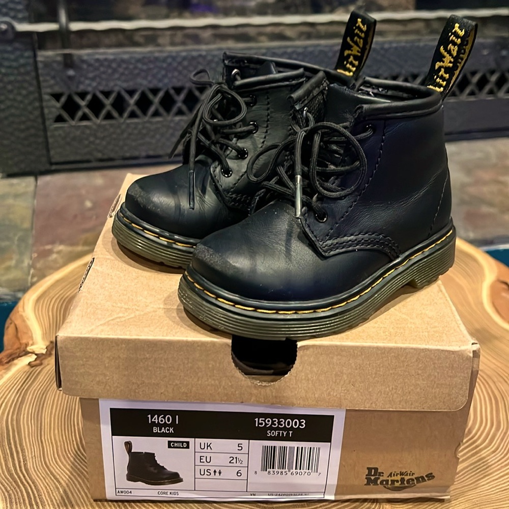 Infant Dr. Marten’s 1460 softy leather boots 6